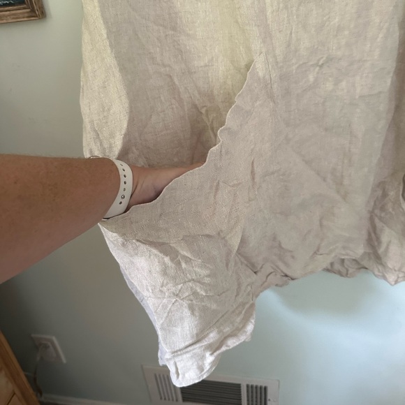 Elizabeth Suzann Harper Tunic mid weight linen - Picture 4 of 13